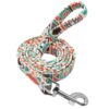 ⭐️Allpaws⭐️ - Art Deco Dog Lead - Orange