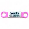 ⭐️Allpaws⭐️ - Collar ID Name, Number & Address Dog ID Pet Tag - LightPink / Silver