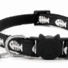 ⭐️Allpaws⭐️ - Fish Breakaway Safety Kitten Collar - Black