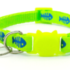 ⭐️Allpaws⭐️ - Fish Breakaway Safety Kitten Collar - Lime
