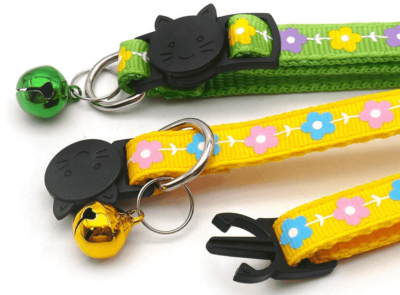 ⭐️Allpaws⭐️ - Flower Breakaway Safety Cat Collar - DodgerBlue