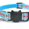 ⭐️Allpaws⭐️ - Flower Breakaway Safety Cat Collar - DodgerBlue