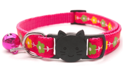 ⭐️Allpaws⭐️ - Flower Breakaway Safety Cat Collar - Red
