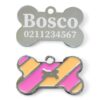 ⭐️Allpaws⭐️ - Funky Bone Dog ID Pet Tag - Yellow