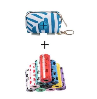 ⭐️Allpaws⭐️ - Funky Poop Bag Holder - CornflowerBlue / Yes