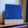 ⭐️Allpaws⭐️ - Laser Engraved Aluminum Paw Print - Plate Only - Memorial - RoyalBlue