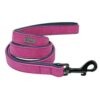 ⭐️Allpaws⭐️ - Leather Executive Dog Lead - PaleVioletRed