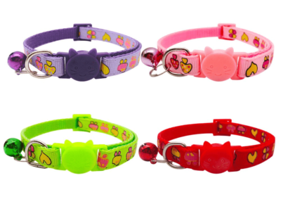 ⭐️Allpaws⭐️ - Mushroom Breakaway Safety Cat Collar - DodgerBlue