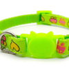 ⭐️Allpaws⭐️ - Mushroom Breakaway Safety Cat Collar - Lime