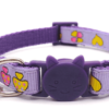 ⭐️Allpaws⭐️ - Mushroom Breakaway Safety Cat Collar - Purple