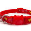 ⭐️Allpaws⭐️ - Mushroom Breakaway Safety Cat Collar - Red