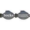 ⭐️Allpaws⭐️ - Name Front & 1 Number Address Back Fish | Mirror Stainless | Cat & Dog ID Pet Tag - Black