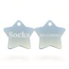 ⭐️Allpaws⭐️ - Name Front & Number Back | Star Aluminum | Cat, Kitten & Dog ID Pet Tag - Silver / Small (Cat)