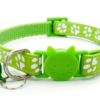 ⭐️Allpaws⭐️ - Paw Print Breakaway Safety Cat Collar - LightGreen