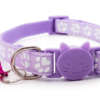 ⭐️Allpaws⭐️ - Paw Print Breakaway Safety Cat Collar - Plum