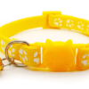 ⭐️Allpaws⭐️ - Paw Print Breakaway Safety Cat Collar - Yellow