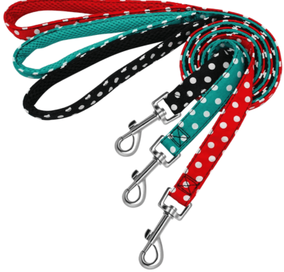 ⭐️Allpaws⭐️ - Polka Dot Dog Lead - Black