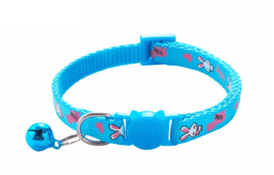 ⭐️Allpaws⭐️ - Rabbit Breakaway Safety Cat Collar - DodgerBlue