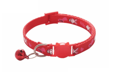⭐️Allpaws⭐️ - Rabbit Breakaway Safety Cat Collar - Red