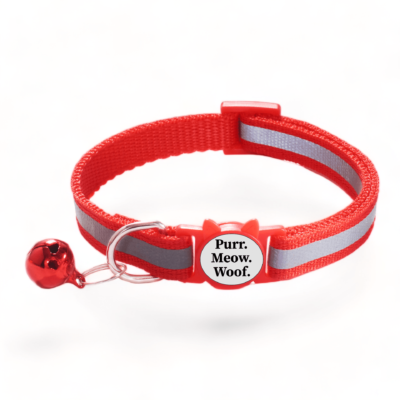 Reflective Breakaway Safety Cat Collar - ⭐️Allpaws⭐️