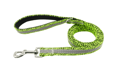 ⭐️Allpaws⭐️ - Reflective Strip Dog Lead - LimeGreen