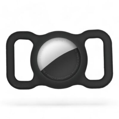 ⭐️Allpaws⭐️ - Silicone Apple Airtag Holder for Pet Collars - Black