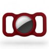 ⭐️Allpaws⭐️ - Silicone Apple Airtag Holder for Pet Collars - DarkRed