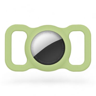 ⭐️Allpaws⭐️ - Silicone Apple Airtag Holder for Pet Collars - DarkSeaGreen