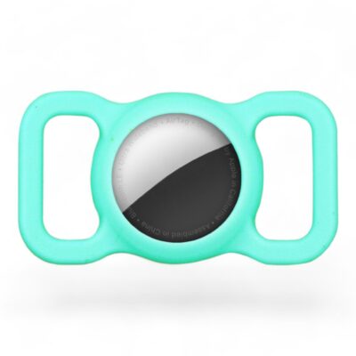 ⭐️Allpaws⭐️ - Silicone Apple Airtag Holder for Pet Collars - DarkTurquoise