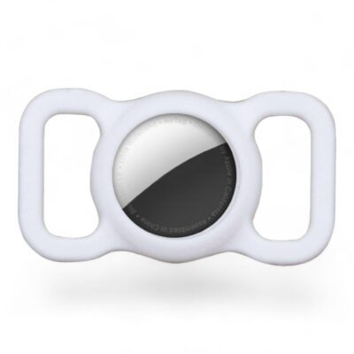 ⭐️Allpaws⭐️ - Silicone Apple Airtag Holder for Pet Collars - White