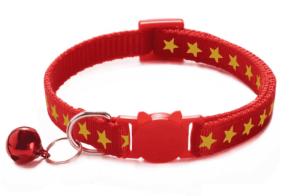 ⭐️Allpaws⭐️ - Star Breakaway Safety Cat Collar - Red