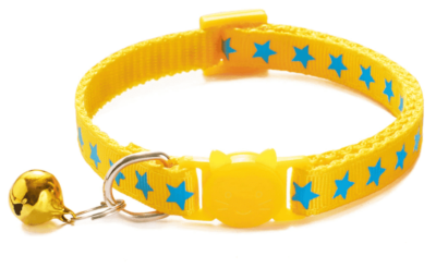 ⭐️Allpaws⭐️ - Star Breakaway Safety Cat Collar - Yellow