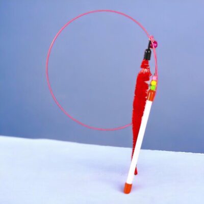 ⭐️Allpaws⭐️ - Worm Bendy Wand Cat Toy - Red