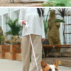 Touch light automatic traction rope