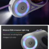 Touch light automatic traction rope