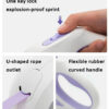 Touch light automatic traction rope
