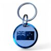 ⭐️Allpaws⭐️ - LUXE | Mirror Stainless | NZ Flag Cat & Dog ID Pet Tag - Small